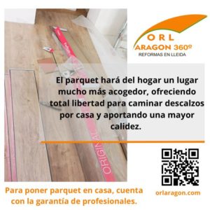 Instalación restauración y mantenimiento de todo tipo de parquets y superficies de madera en Lleida.
