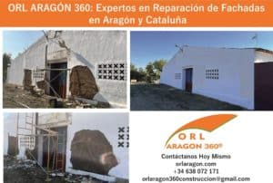 ORL ARAGÓN 360: Expertos en Reparación de Fachadas
 en Aragón y Cataluña