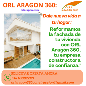 Dale nueva vida a tu hogar Reformamos la fachada de tu vivienda con ORL Aragón 360