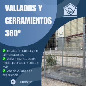 vallados y cerramientos